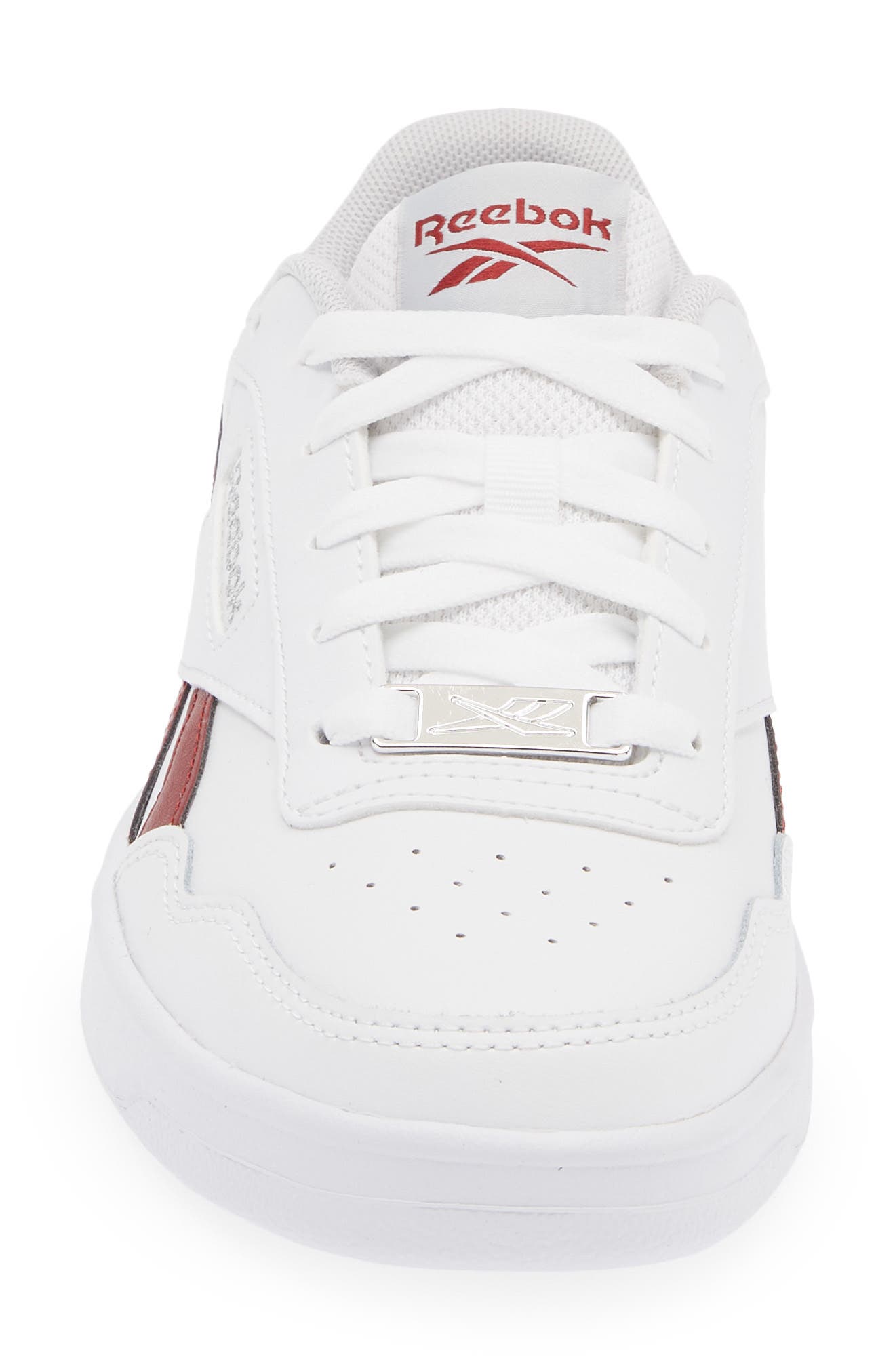 Reebok Court Advance Sneaker, Alternate, color, White Red Grey