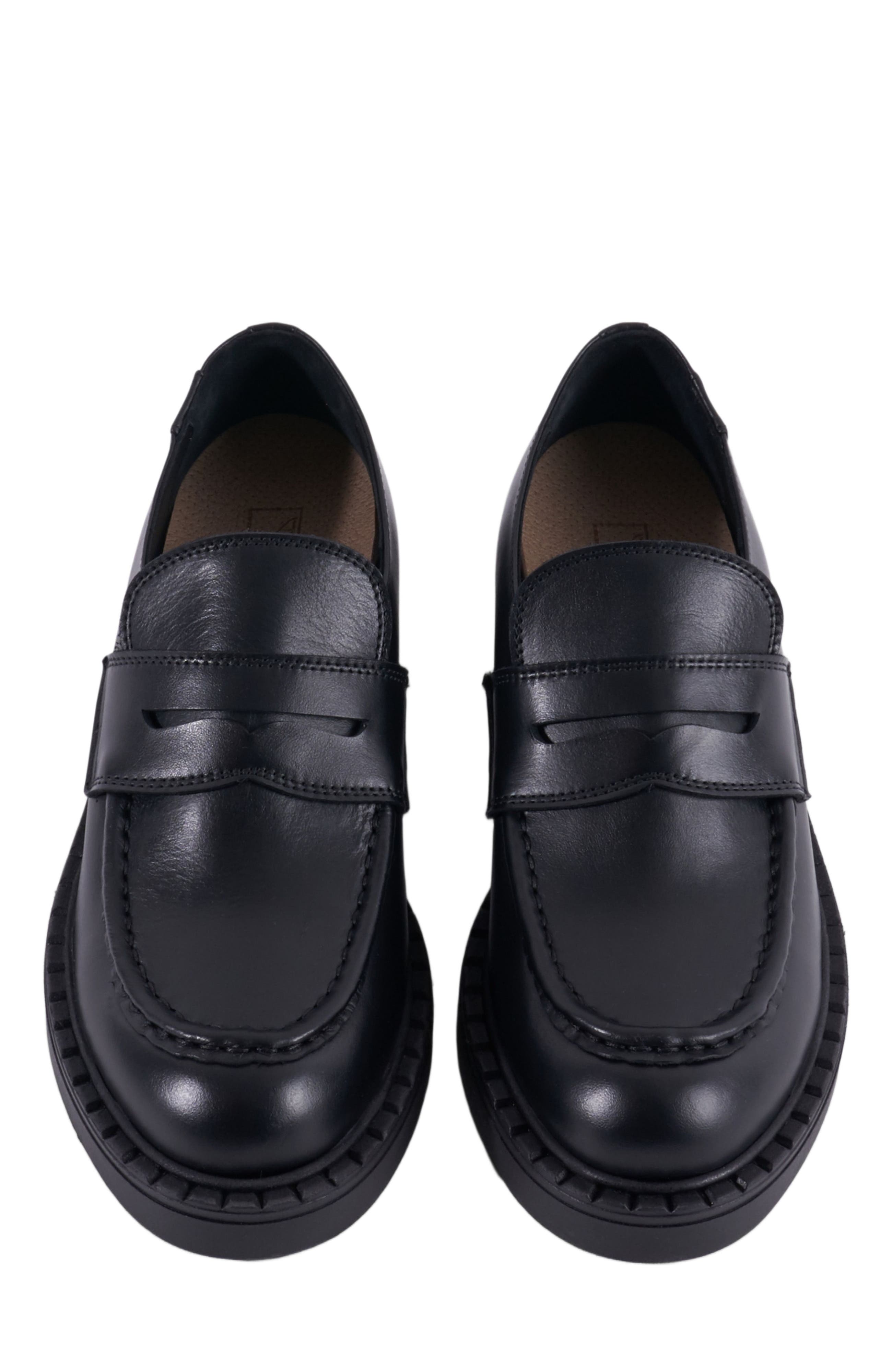 Stinaa.J Emma Orthopedic Loafers, Alternate, color, Black Leather
