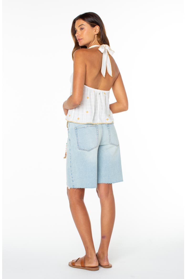 Fairweather Halter Top, Alternate, color, CLOUD DANCER