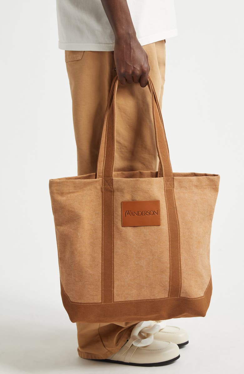 JW Anderson Digital Print Canvas Tote, Alternate, color,