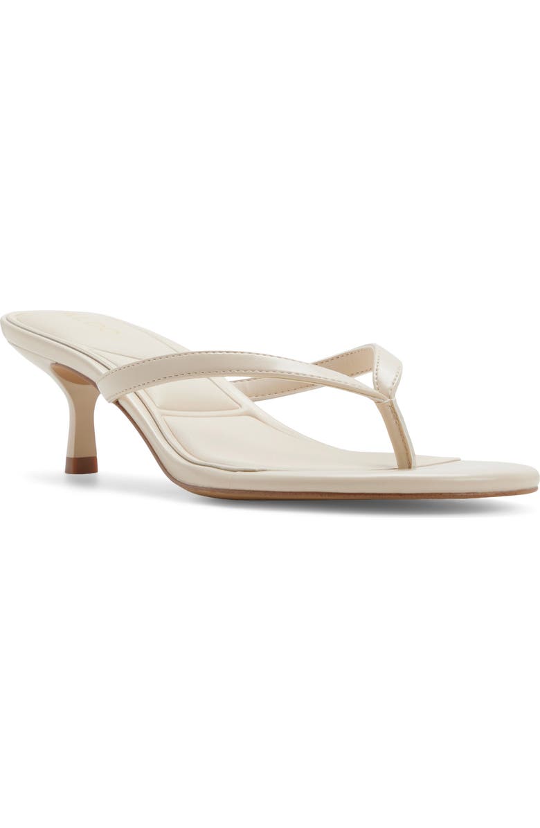 ALDO Lift Flip Flop, Main, color, Cream