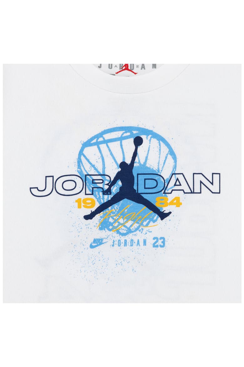 Kids' Flight Team Graphic T-Shirt & Shorts Set, Alternate, color, UNIVERSITY BLUE
