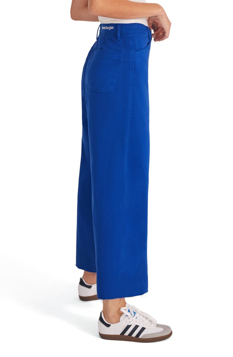 Favorite Daughter The Mischa Raw Hem Wide Leg Jeans, Alternate, color, 