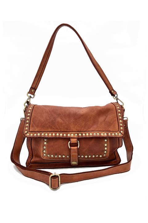 Emily Studded Shoulder Bag