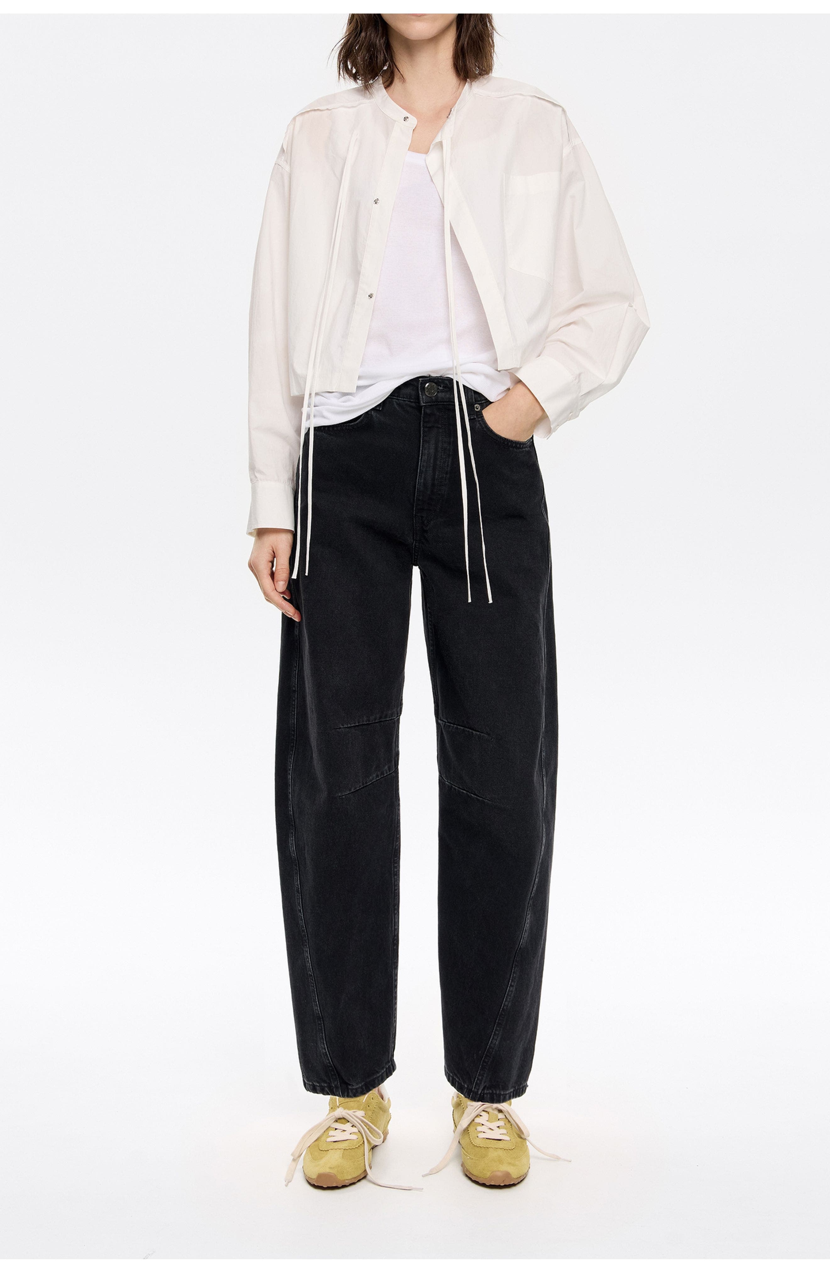 selected WASHED DENIM BLACK