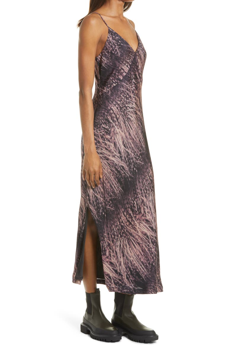 AllSaints Melody Pembury Midi Slipdress, Alternate, color,