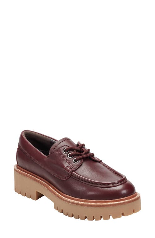 Marc Fisher Ltd Nerida Platorm Derby In Red