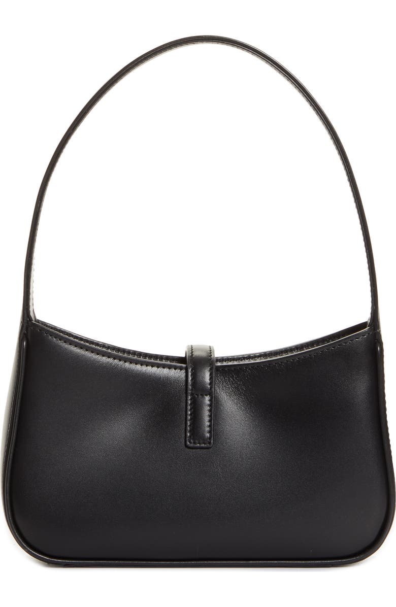 Saint Laurent Micro Le 5 à 7 Leather Hobo, Alternate, color,