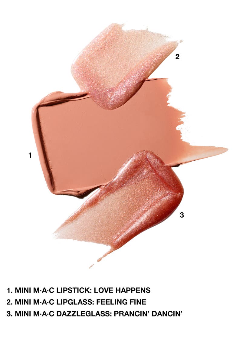MAC Up Close and Personal Mini Lip Set (Nordstrom Exclusive), Alternate, color, NUDE