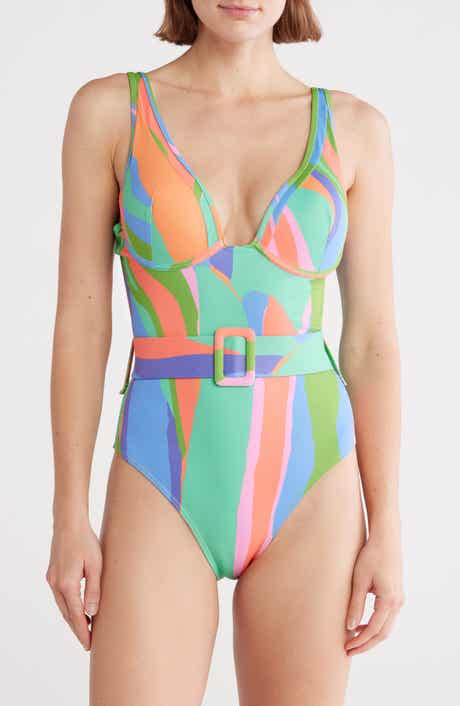 Hutch Underwire Belted One-Piece Swimsuit