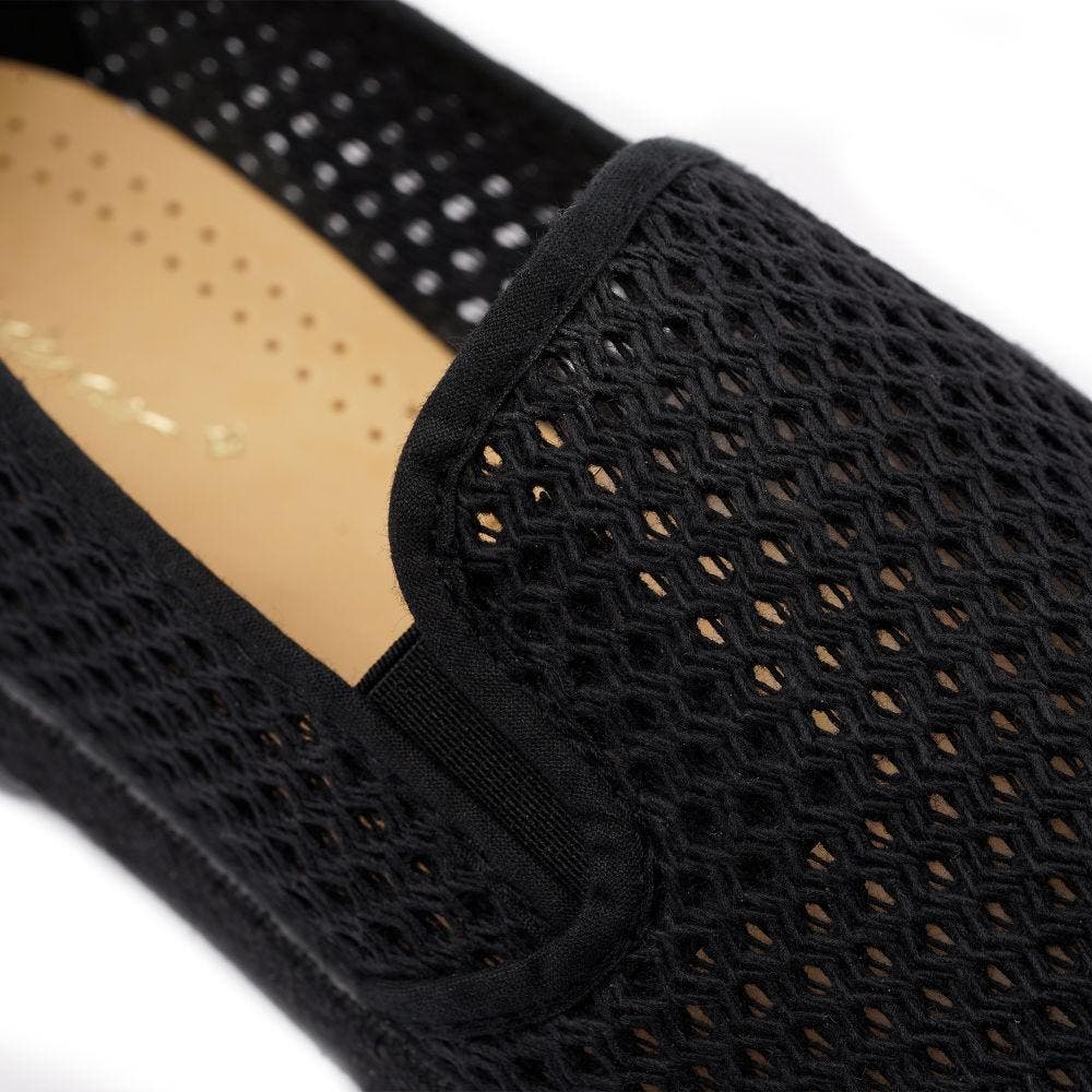 Rivieras Classic Mesh Slip-On Loafer, Alternate, color, Black
