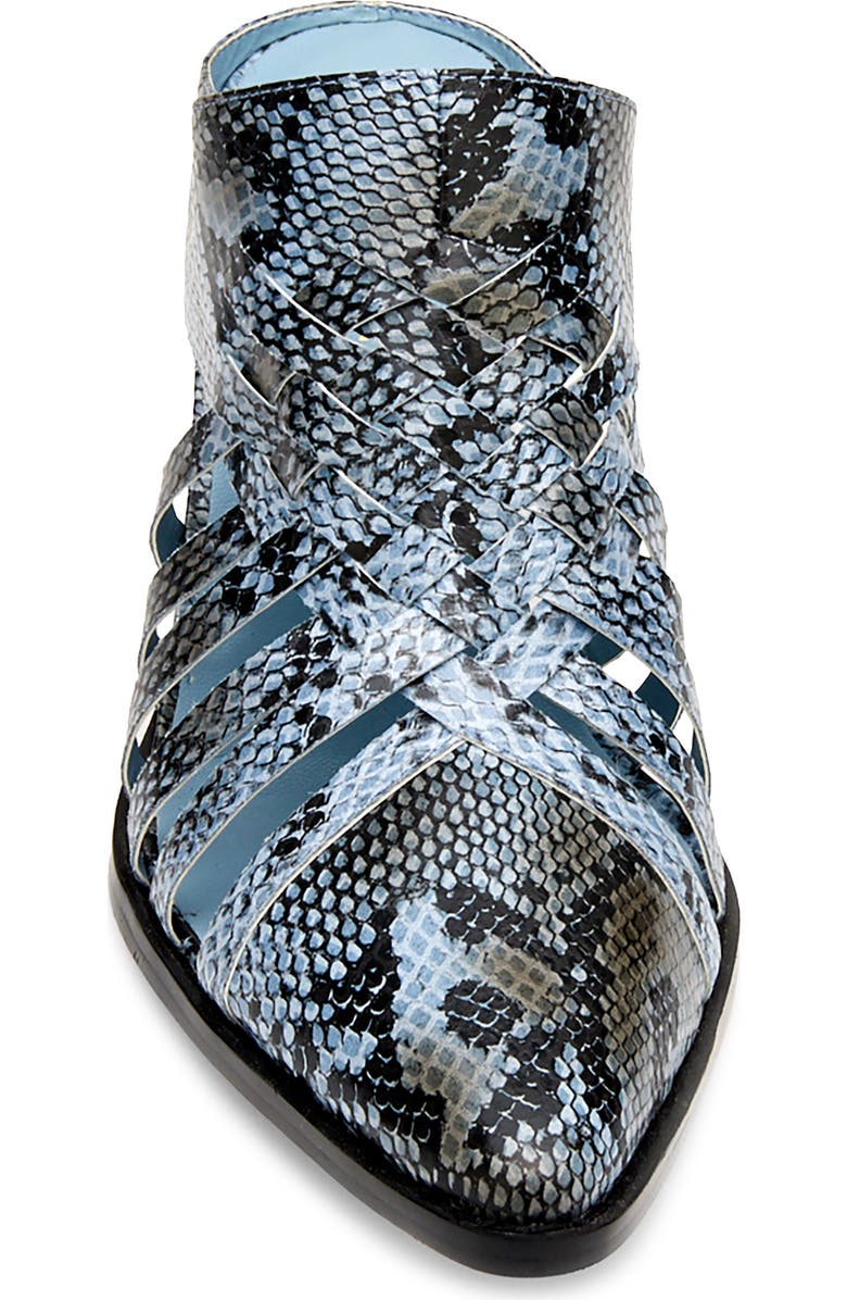 Coconuts by Matisse Gold Coast Snake Embossed Woven Mule, Alternate, color,