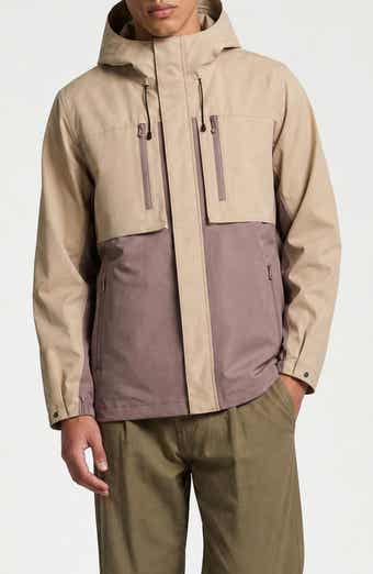 Elliott Water Resistant Two Tone Hooded Jacket