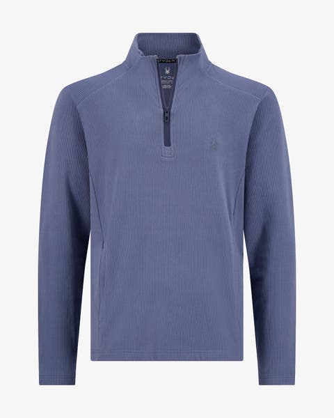 Men Corduroy Quarter Zip