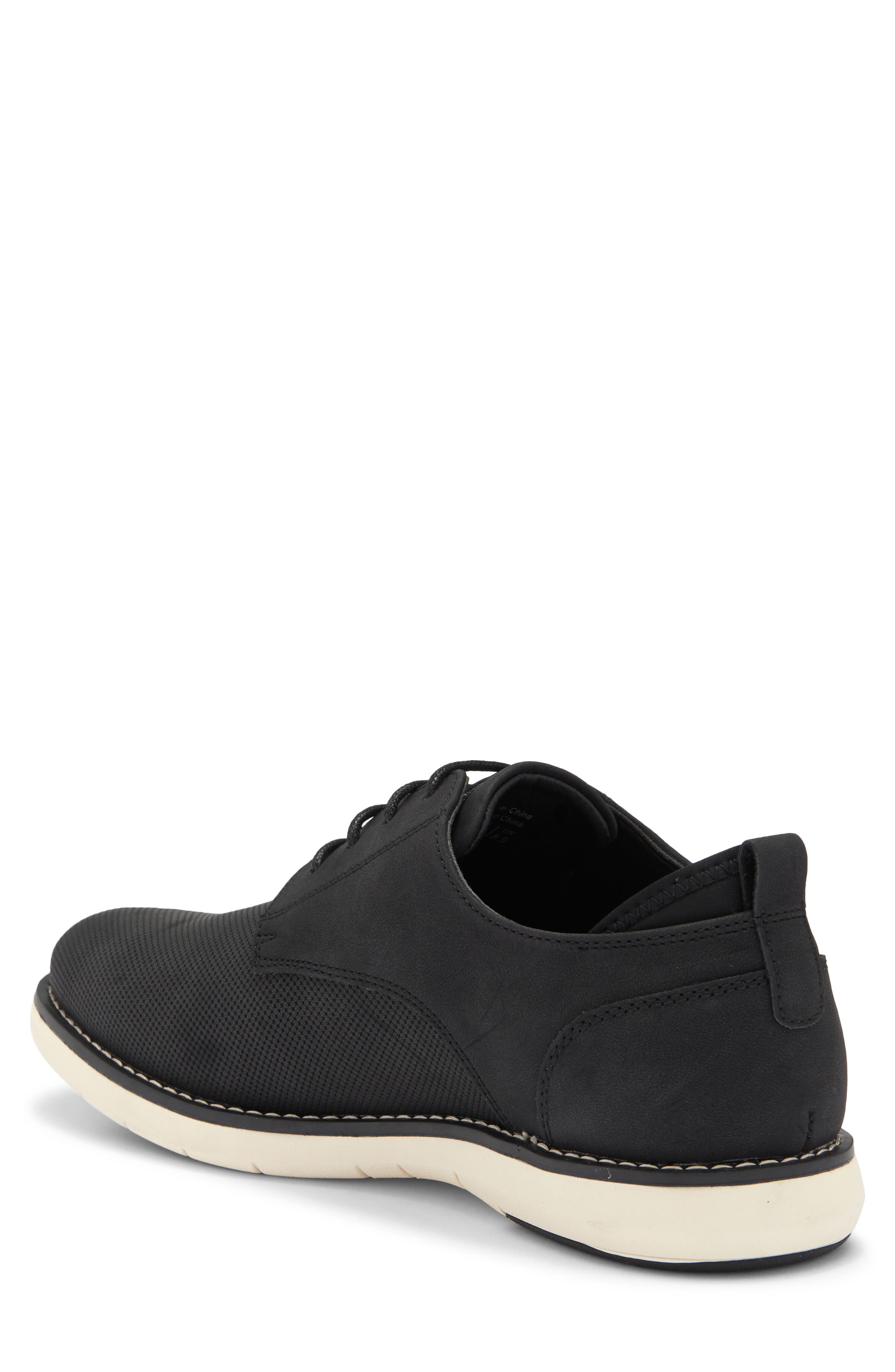 Steve Madden Sammir Derby, Alternate, color, Black Suede Pu