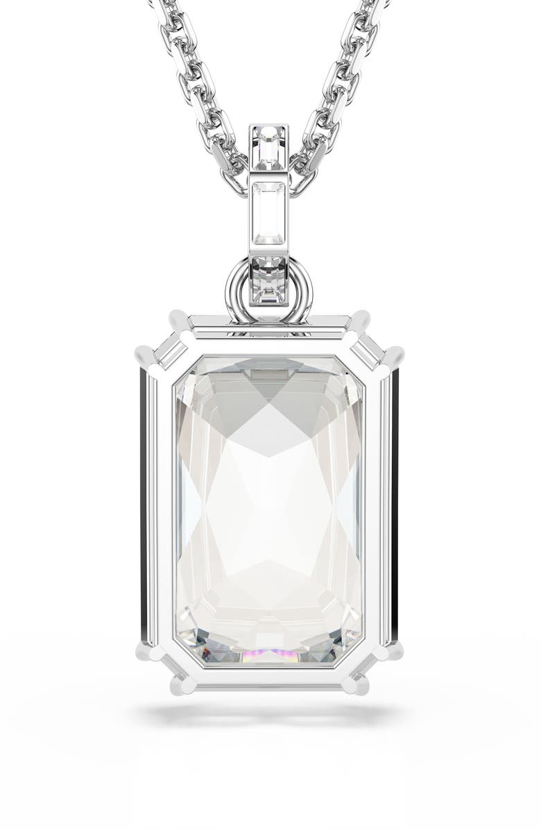 Swarovski Millenia Crystal Pendant Necklace, Alternate, color, Silver