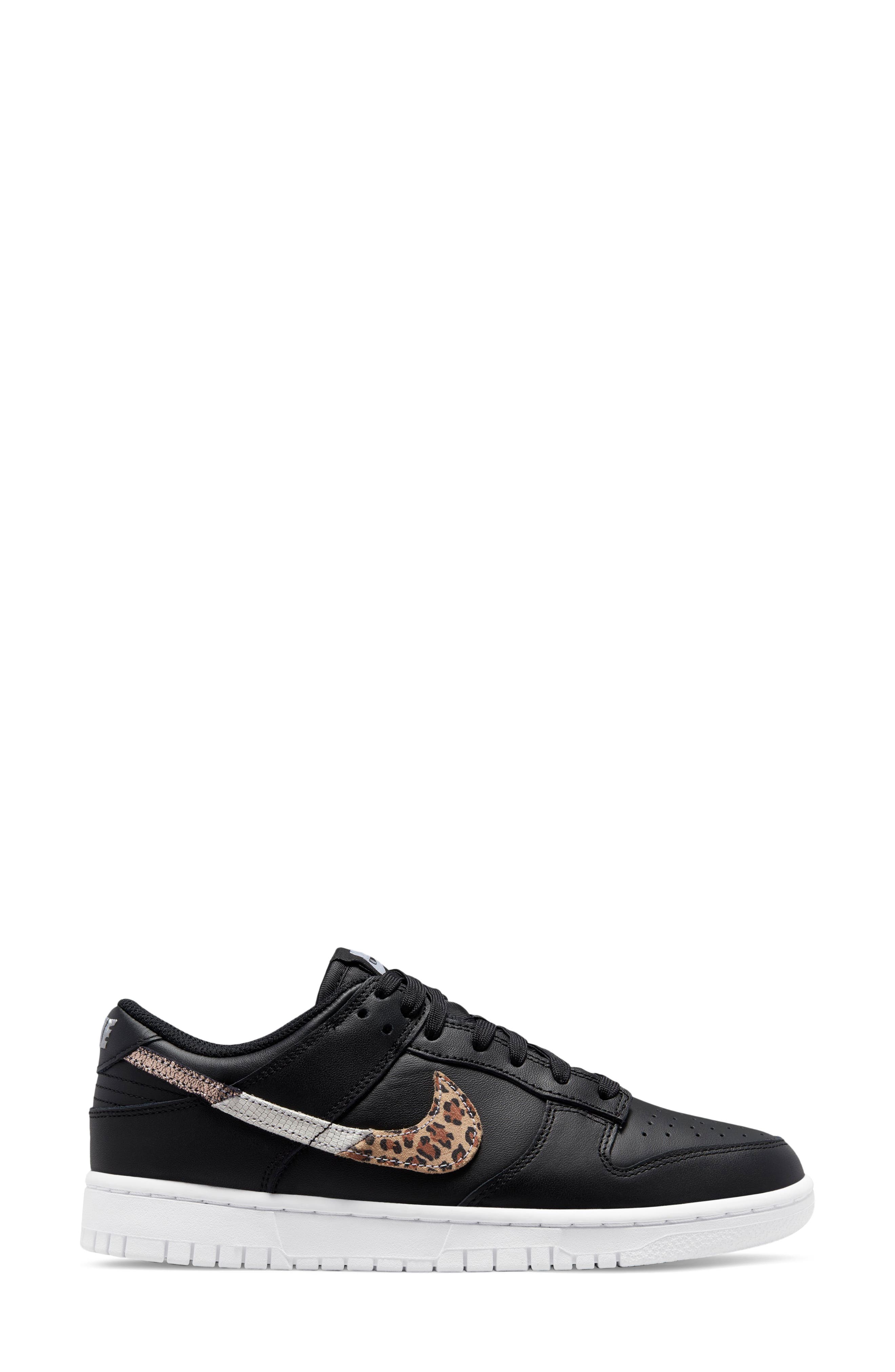 Dunk Low Basketball Sneaker, Alternate, color, BLACK/ MULTI/ COLOR/ BLACK