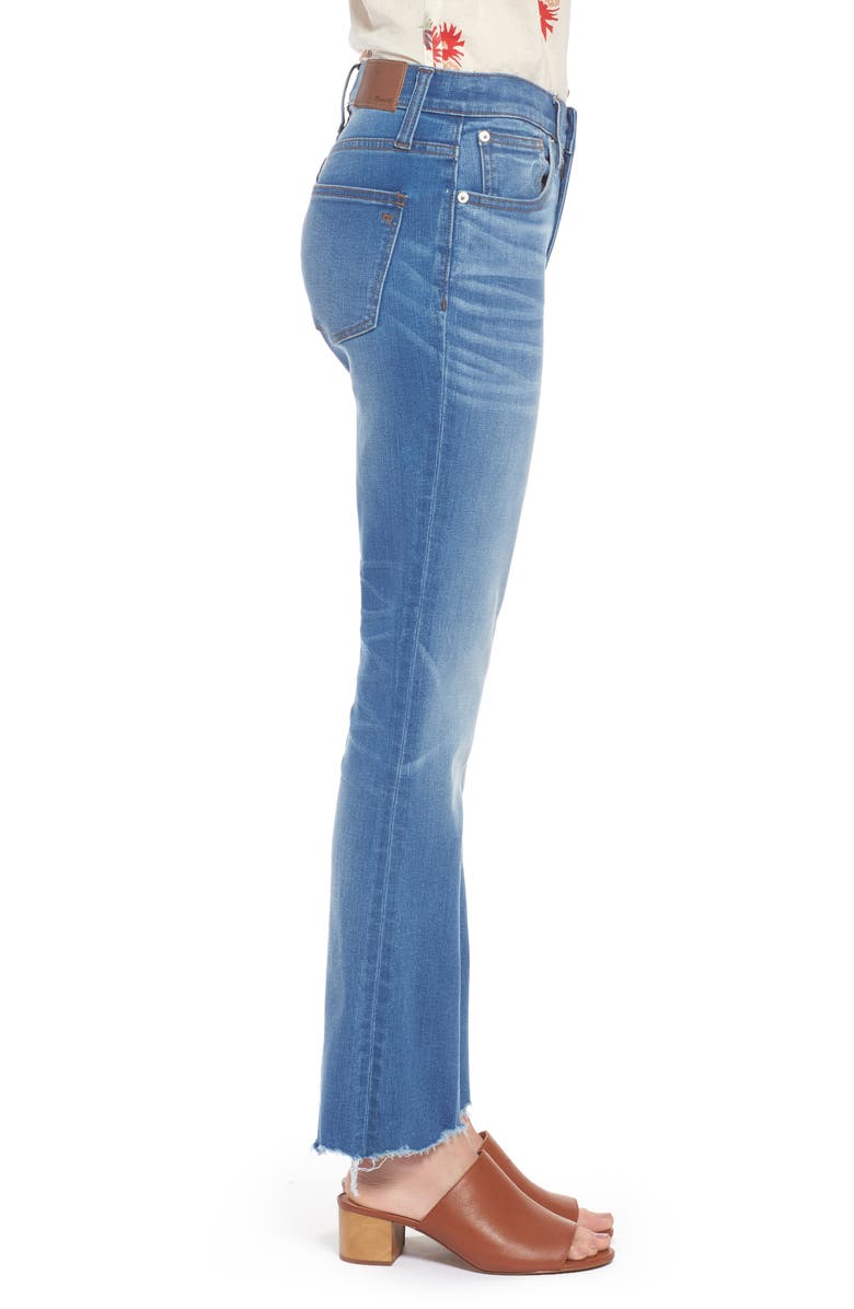 Madewell Cali Demi Boot Jeans, Alternate, color,