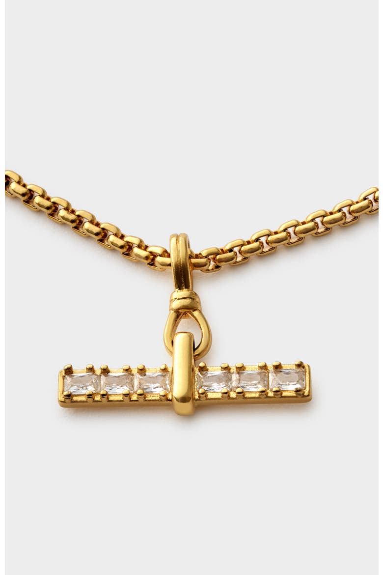 Lustre T-Bar Bracelet Bracelet, Alternate, color, Gold Plated
