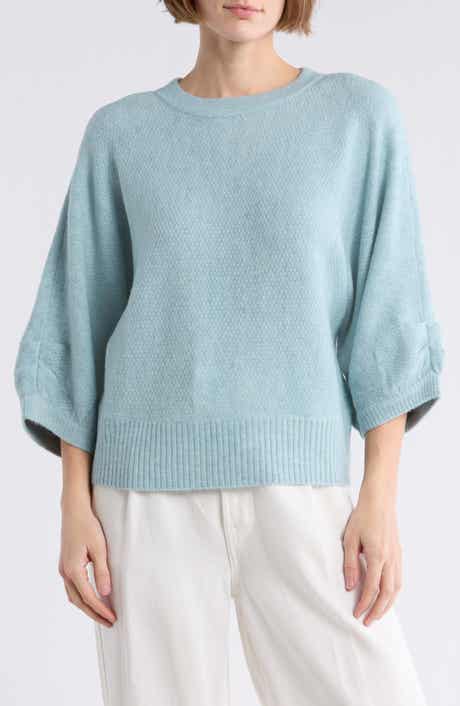 Democracy Seed Stitch Dolman Sweater