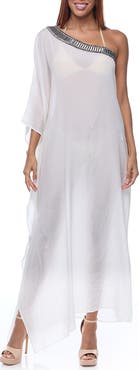 RANEES Embellished One-Shoulder Dress