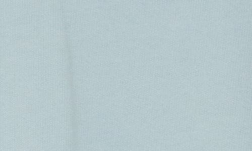 James Perse Short Sleeve Cotton Pullover In Azure