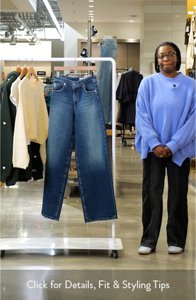 Deven High Waist Ultra Wide Leg Jeans, sales video thumbnail