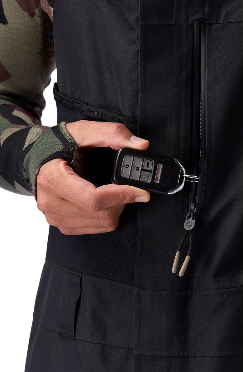 Backcountry Cottonwoods Gore-Tex Shell Bib Pant - Men's, Alternate, color, Black