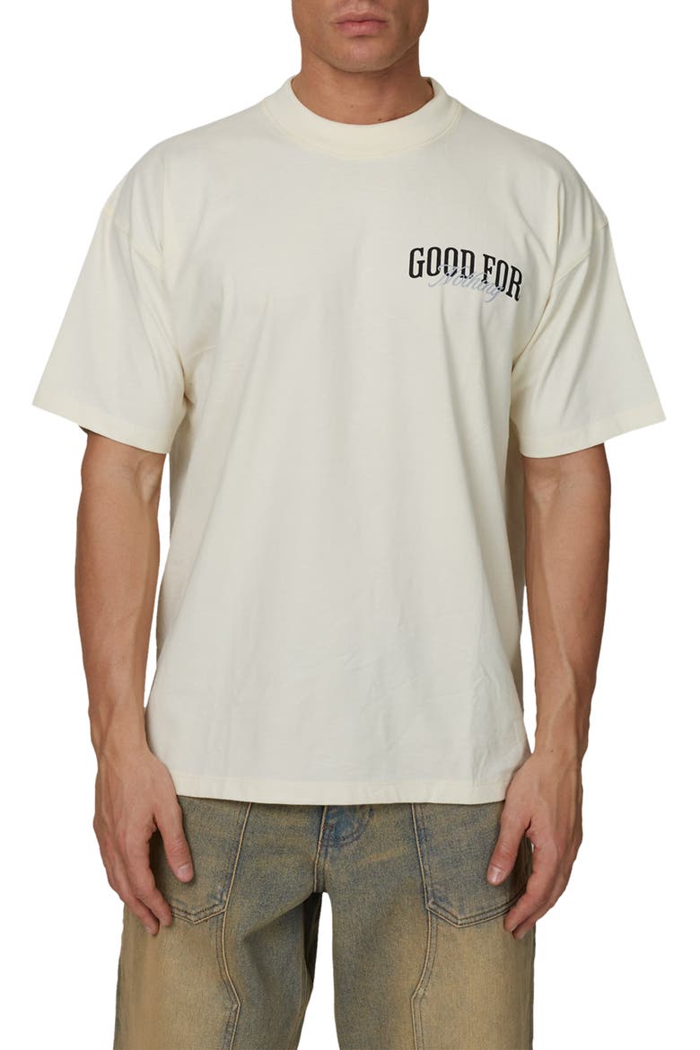 Oversized Revival T-Shirt, Main, color, Ivory