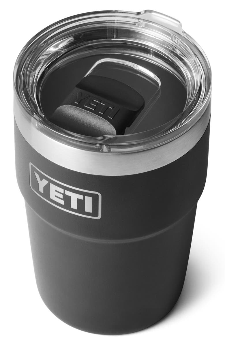 YETI Rambler 16-Ounce Stackable Cup, Alternate, color, Black