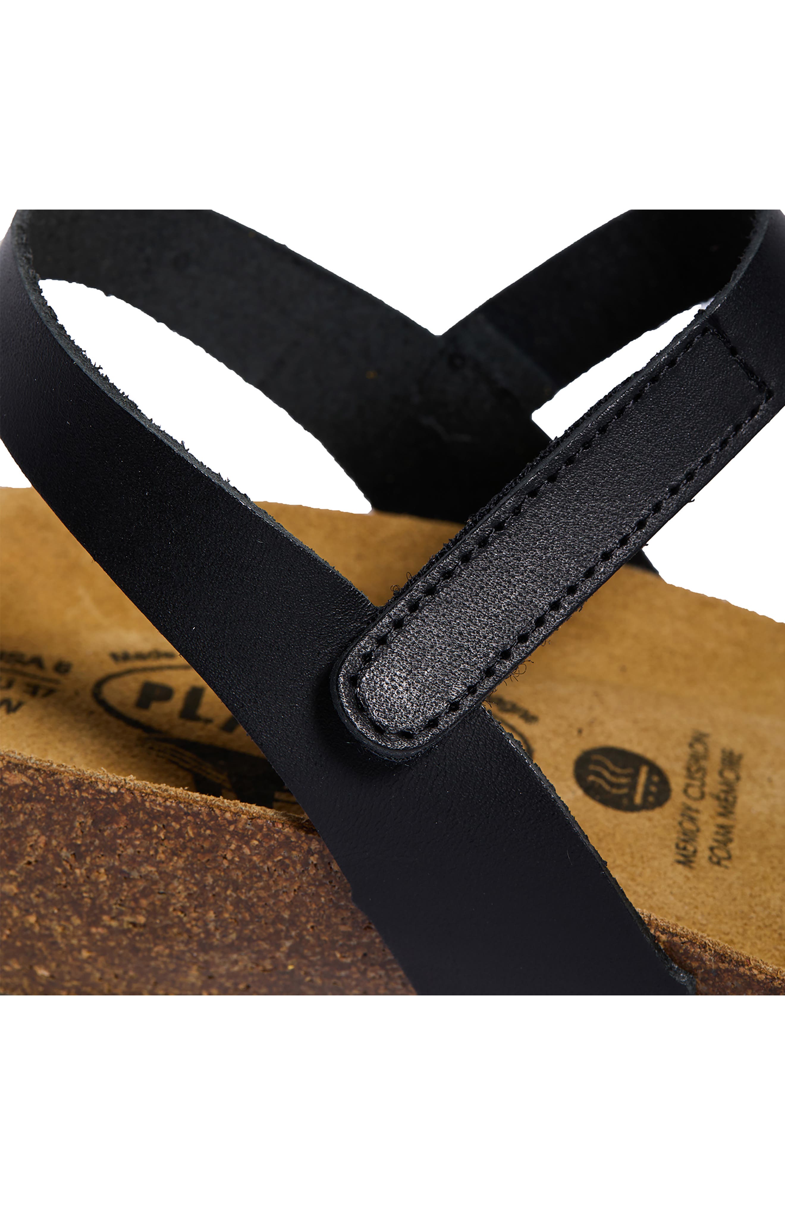 Lane Sandal, Alternate, color, VAQUETILLA BLACK