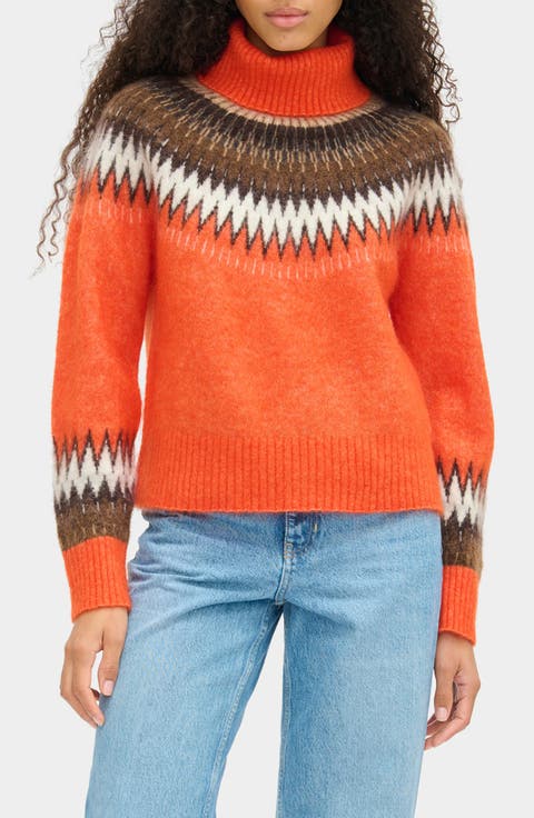 Dakota Fair Isle Turtleneck Sweater