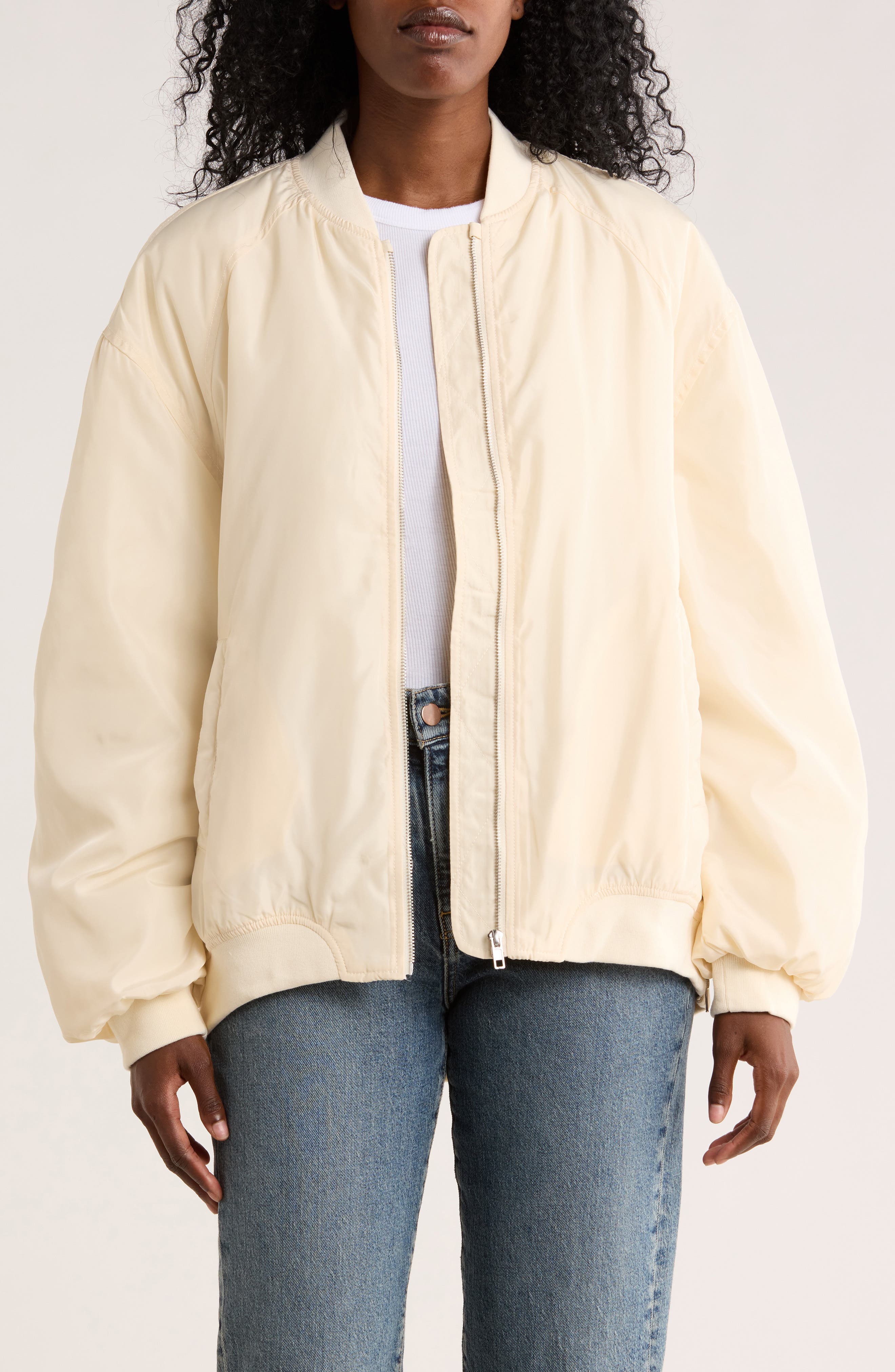 JACQUIE THE LABEL Lira Bomber Jacket