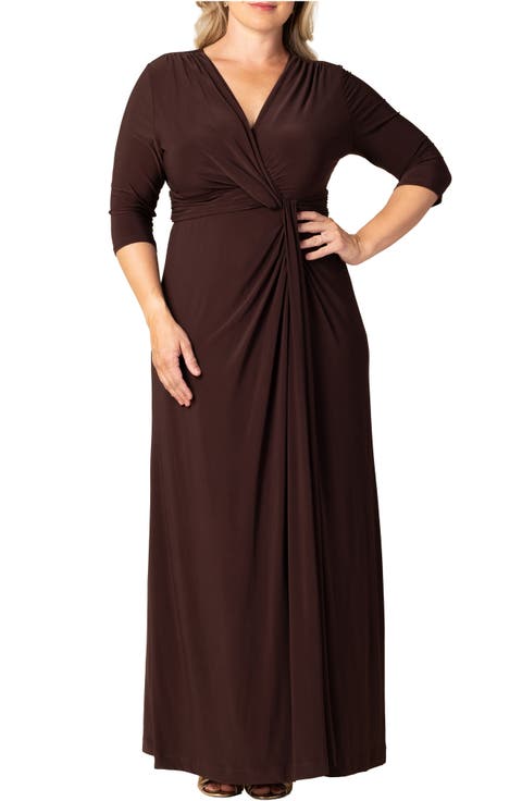 Evening Romance Stretch Jersey Gown