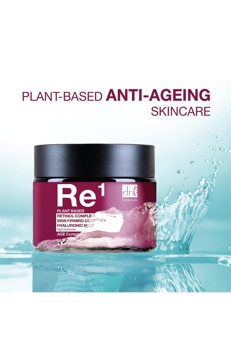 DR BOTANICALS Retinol Complex 1%, Skin Firming Complex 1% 
Hyaluronic Acid 1% Night Moisturiser 60ml, Alternate, color, 