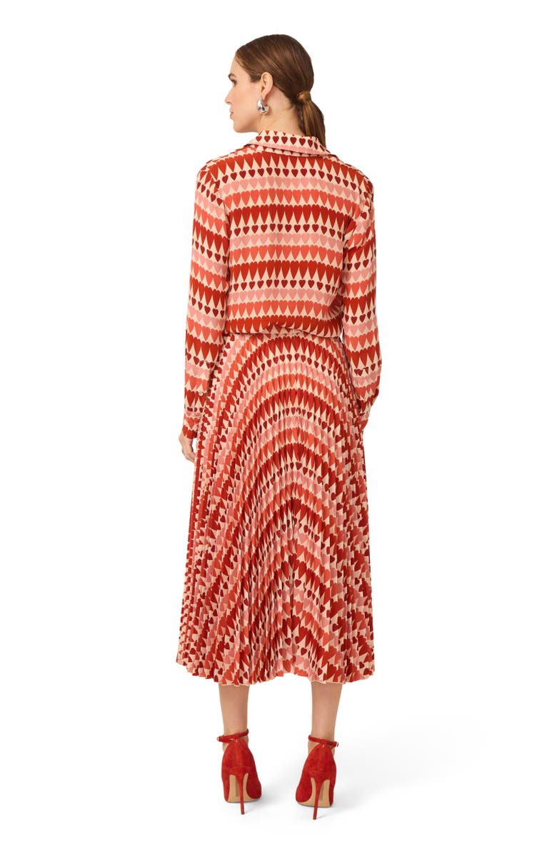 Gilner Farrar Troy Blouse, Alternate, color, Wild Hearts