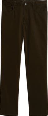 Vince Dylan Slim Fit Peached Stretch Cotton Pants