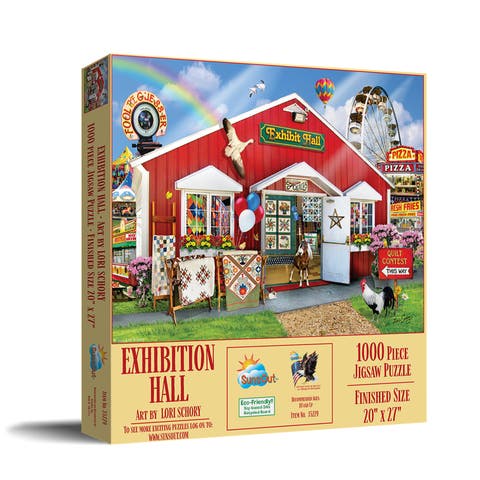 Exhibition Hall 1000 piece Jigsaw Puzzle for Adults