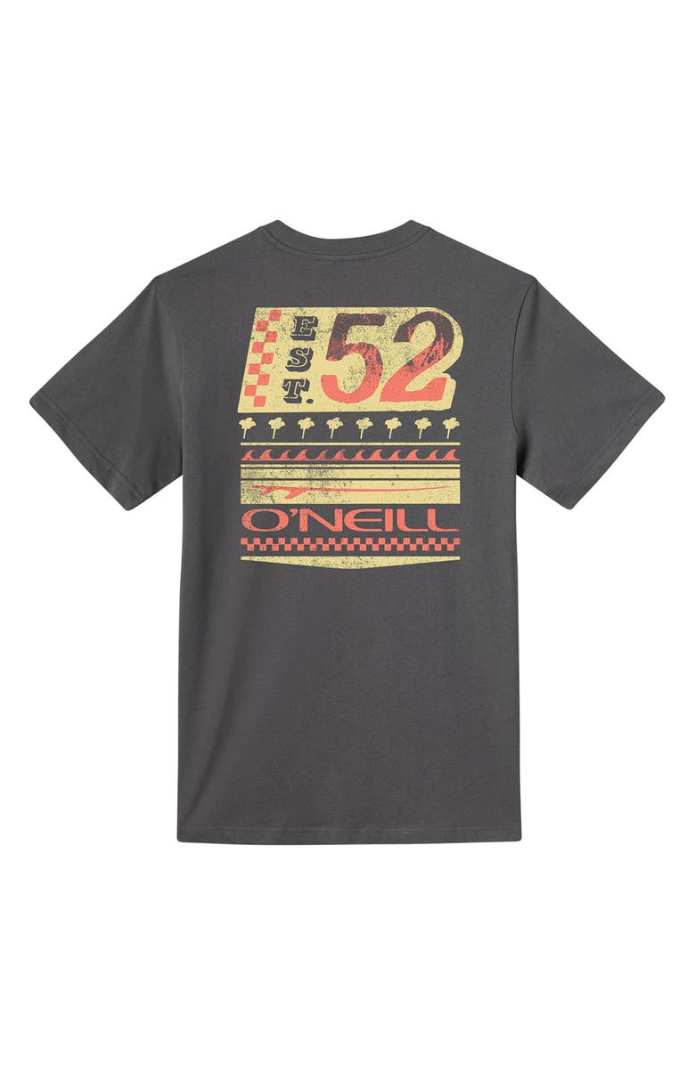 O'Neill Kids' Rays Cotton Graphic T-Shirt, Alternate, color, Dark Shadow