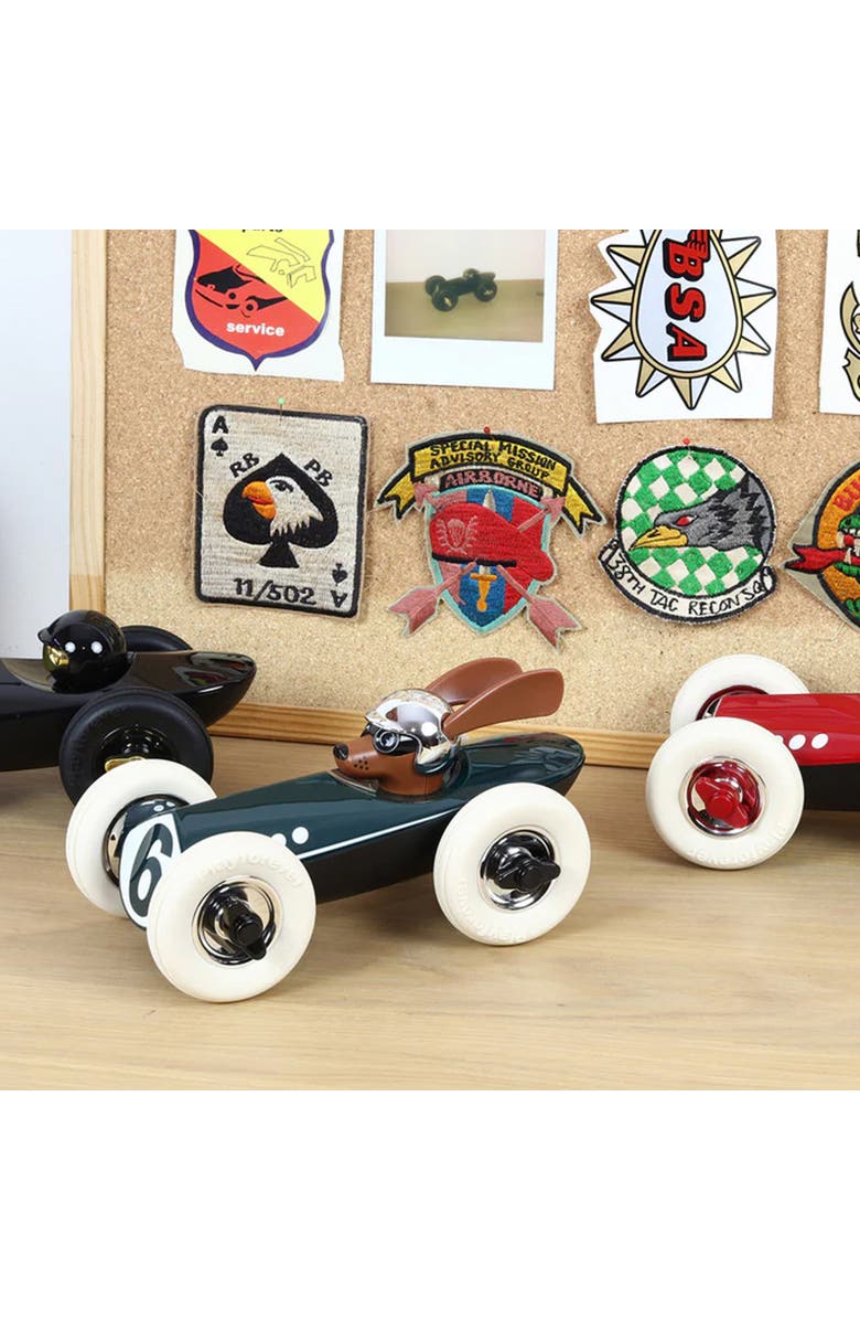 Playforever Rufus Car, Alternate, color, Glossy Deep Jet Green