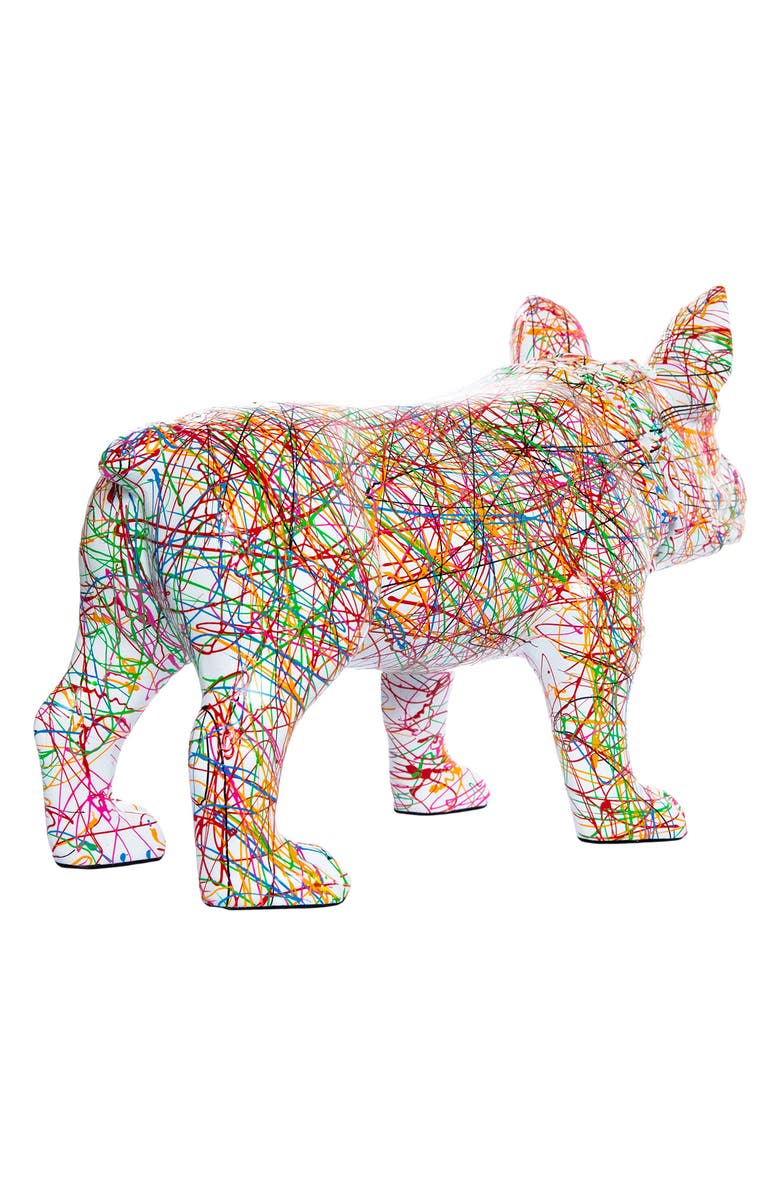 INTERIOR ILLUSIONS Plus Express Dog Sculpture, Alternate, color, Multi-Color