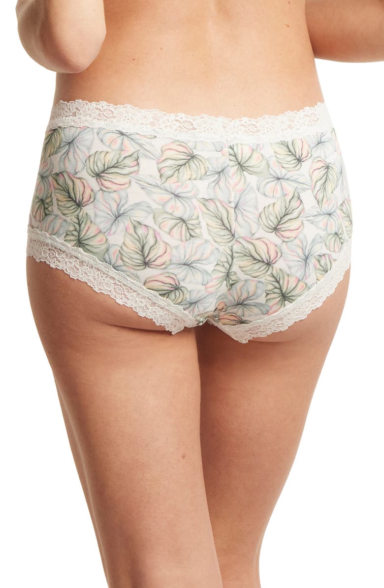 Hanky Panky Dream Boyshorts, Alternate, color, Begonia Leaf