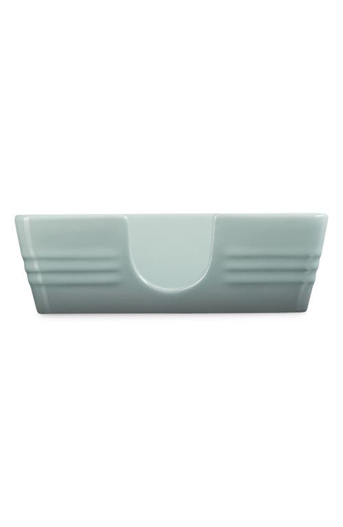 Le Creuset Signature Stoneware Napkin Holder In Sea Salt