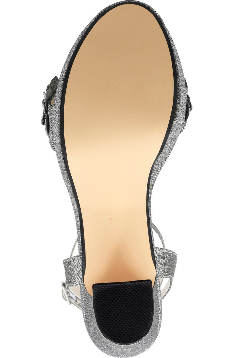 Touch Ups Lily Ankle Strap Platform Sandal, Alternate, color, Pewter