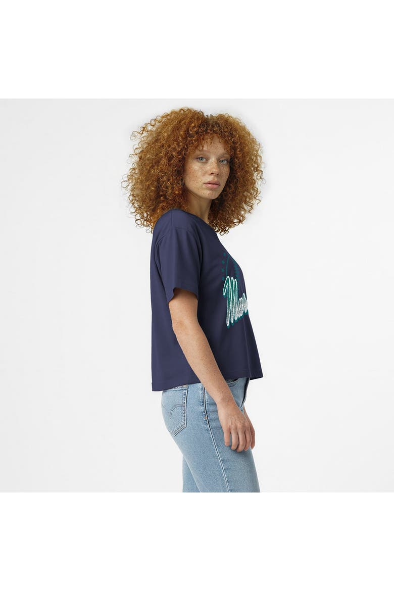 Women's Champion Navy Seattle Mariners All-Star T-Shirt, Alternate, color, Navy
