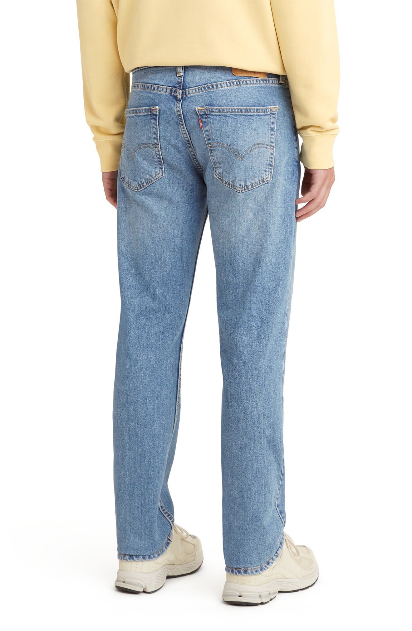  Men's 514 Straight Fit Stretch Jeans - image 2