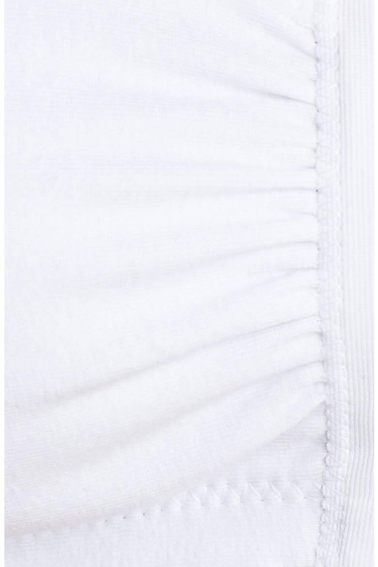 Frances Soft Cup Cotton Leisure Bra, Alternate, color, WHITE