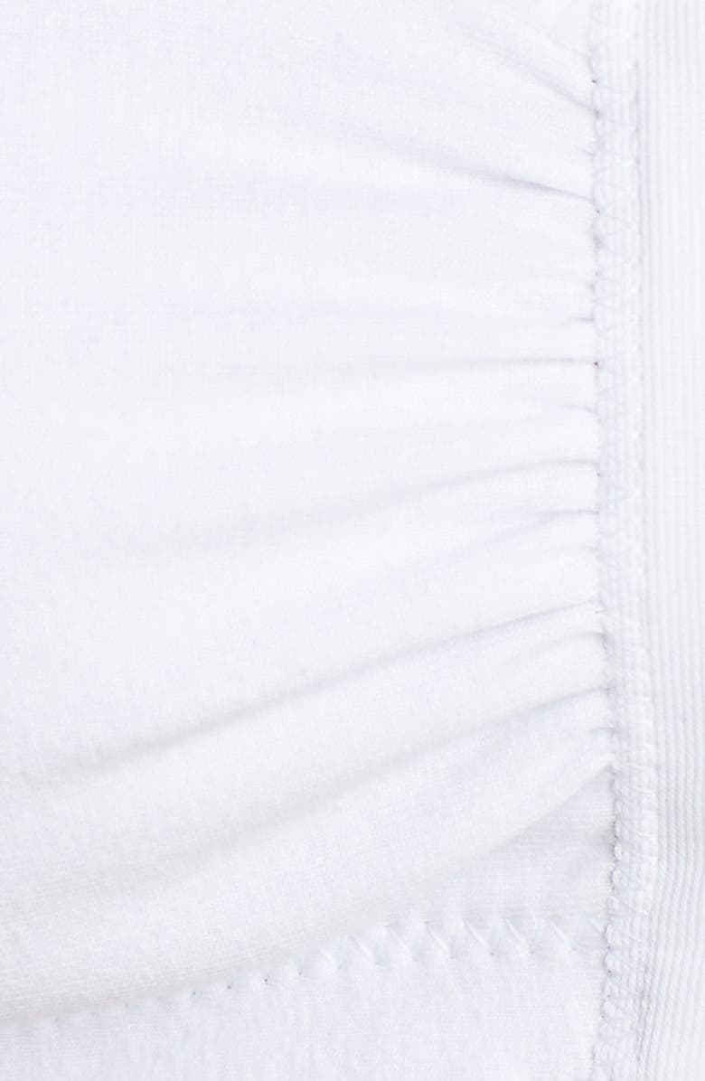 Amoena Frances Soft Cup Cotton Leisure Bra, Alternate, color, White