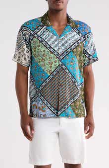 Cala Print Short Sleeve Button-Up Shirt
