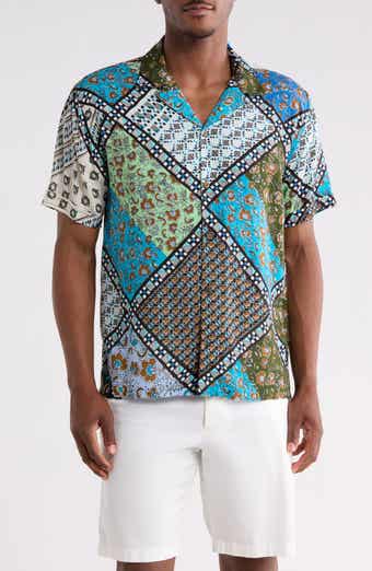Cala Print Short Sleeve Button-Up Shirt
